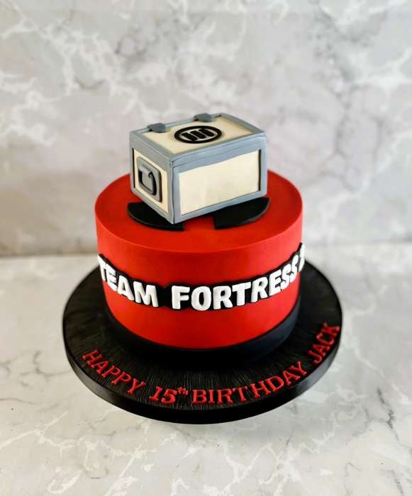 Forthright birthday cake