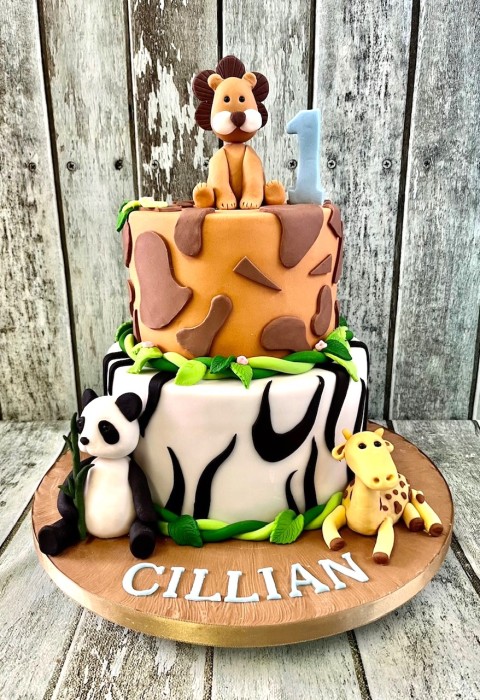 Jungle-birthday-cake