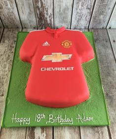 Man Utd Jersey cake