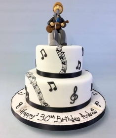 Musician Birthday cake