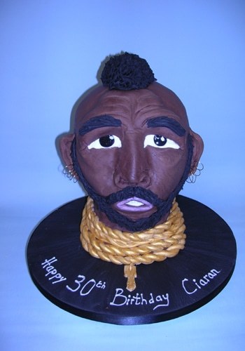 Ref Mr T Birthday cake
