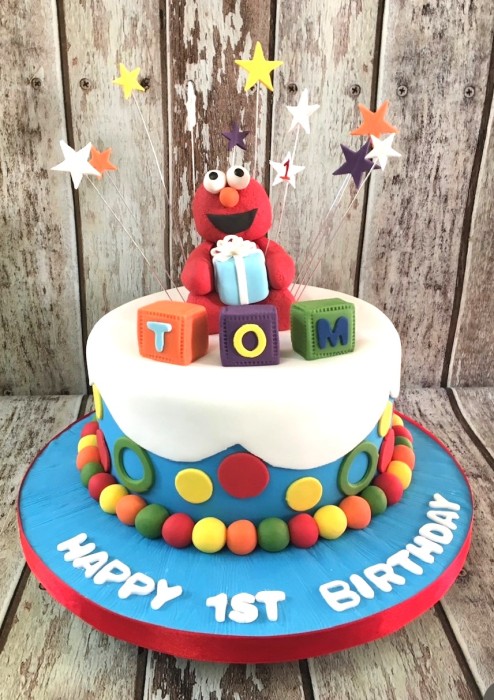 Seasame-Street-Elmo-Birthday-cake-
