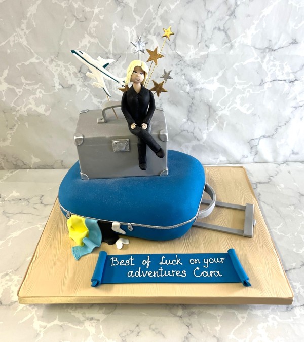 Suitcases-travel-birthday-cake-