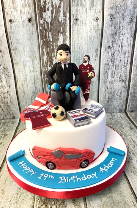 Teenage-cake-with-activities-and-sport-and-car-