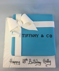 Tiffany Box Birthday cake