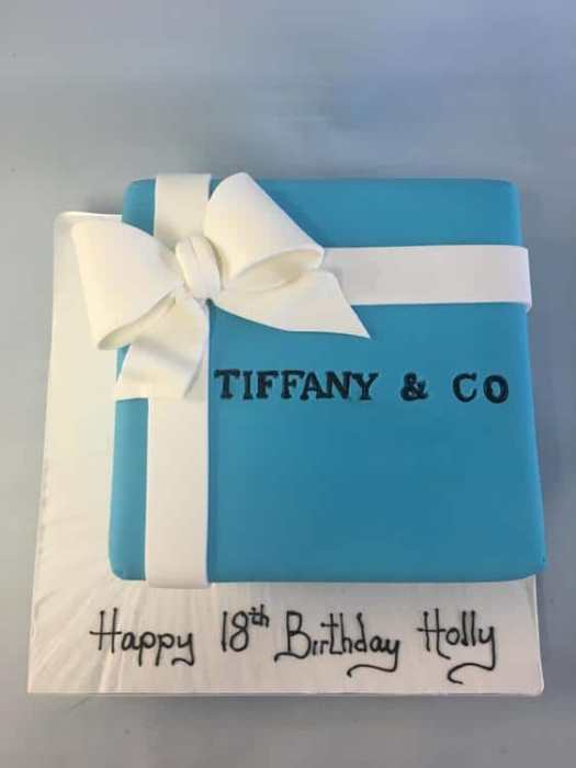 Tiffany Box Birthday cake