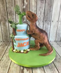 dinosaue birthday cake