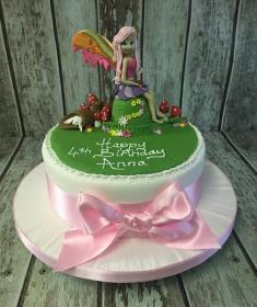 fairy todestool birthday cake