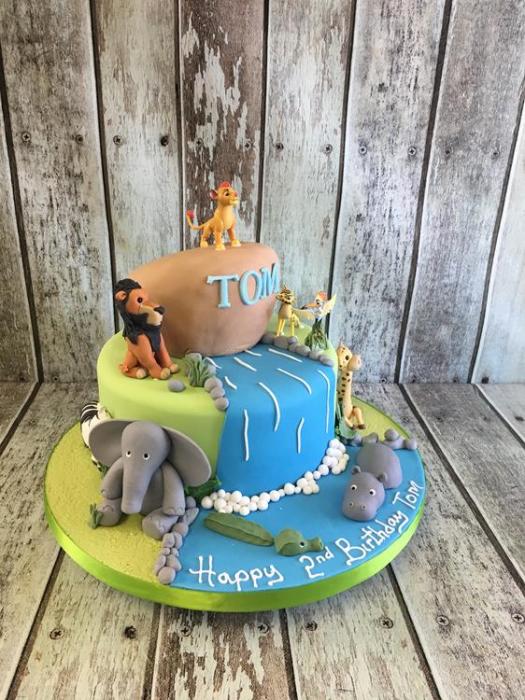 lion king birthday cake