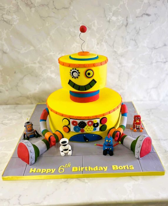 robot-birthday-cake-