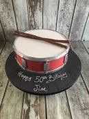 Drum Birthday cake