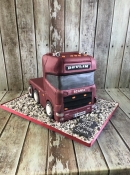 truck cab birthday cake