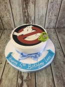 Ghost busters birthday cake