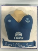 Chang soccer top cake