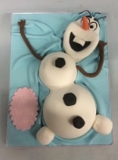 Olof frozen birthday cake