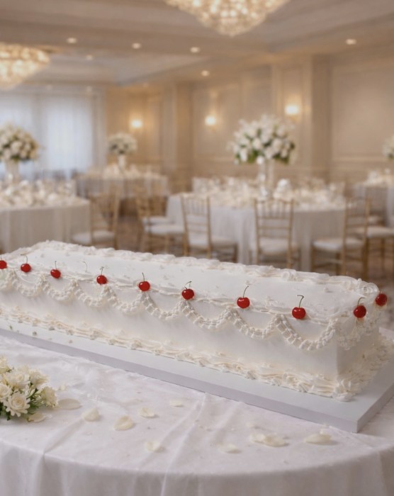 Long-single-tier-Lambeth-wedding-cake-with-cherries
