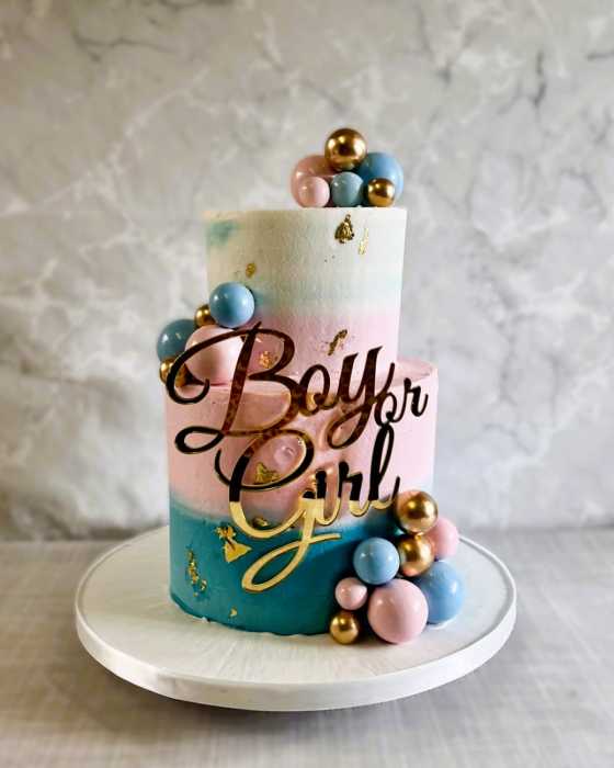 Gender-reveal-cake Dublin
