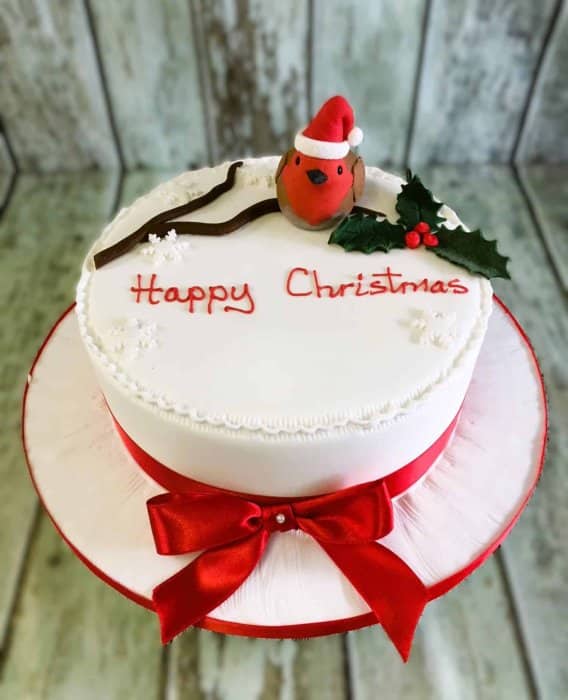 Christmas-cake-with-Robin-