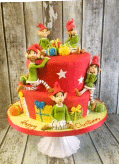 Elfs-Christmas-cake-