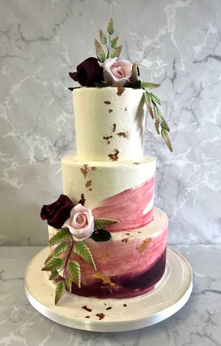 1_hand-painted-buttercream-wedding-cake-