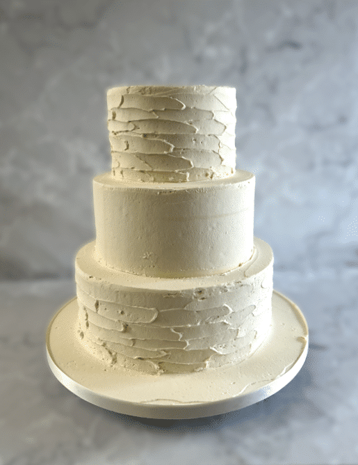 Buttercream wedding cake