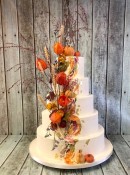 5-tier-buttercream-wedding-cake-with-dried-and-silk-flowers-