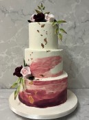 hand-painted-buttercream-wedding-cake-