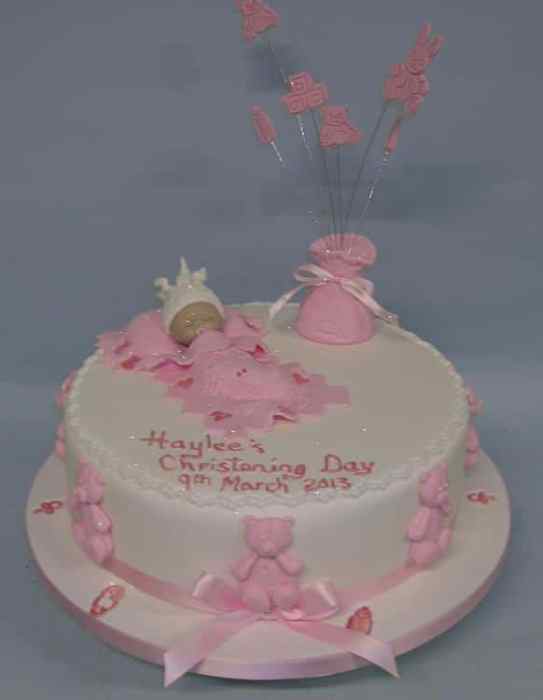 Christening cake 78