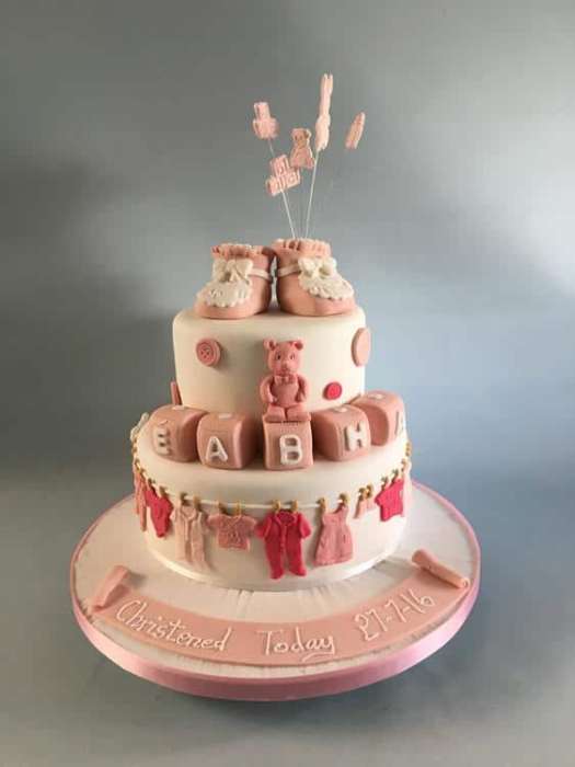 Christening cake 15
