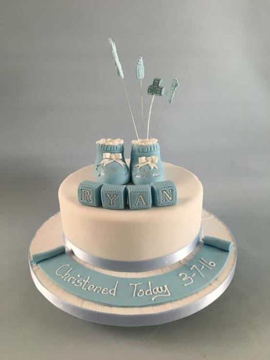 Christening cake 18