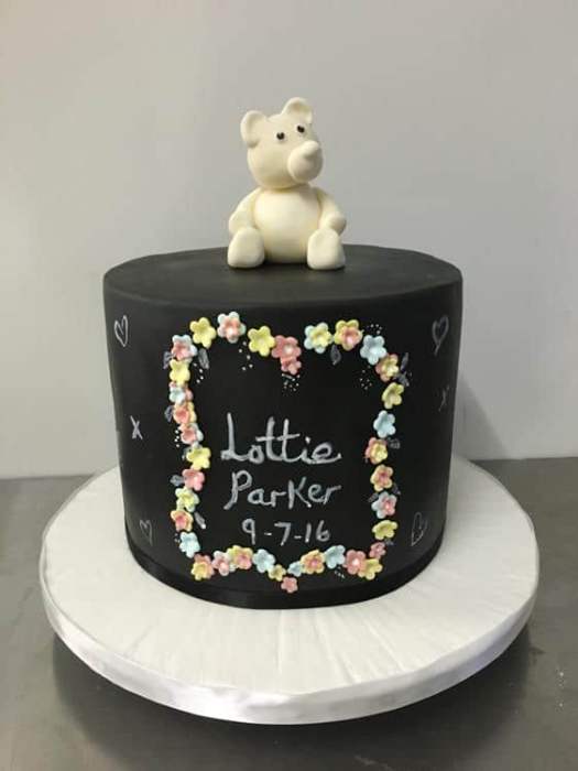 Christening cake 22