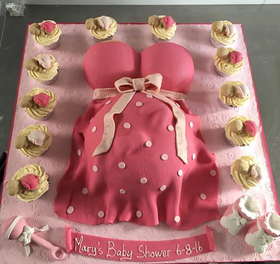 Baby shower cake