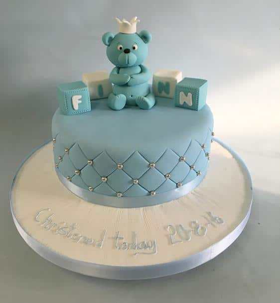 Christening cake 24