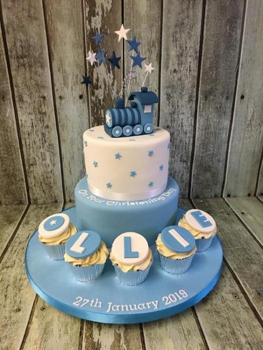 christening cake baby shower cake