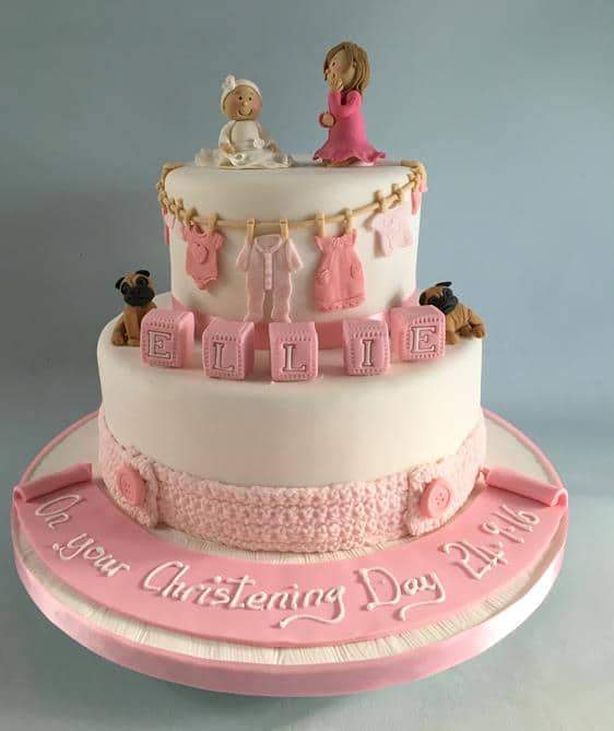 Christening cake 28