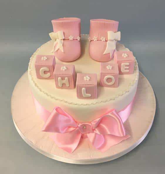 Christening cake 32