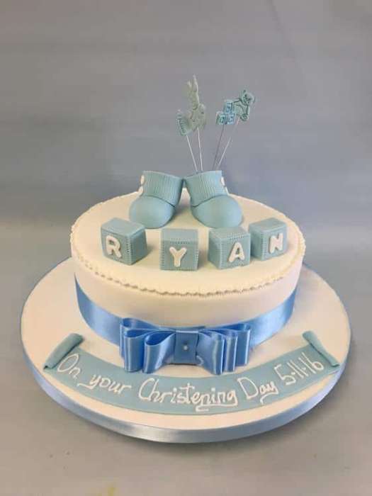 Christening cake 34