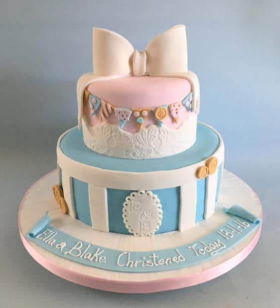 Christening cake 7
