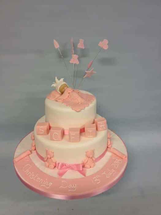 Christening cake 72