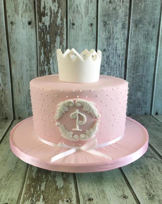 Christening cake baby shower cake