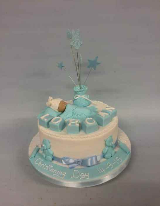 Christening cake 43