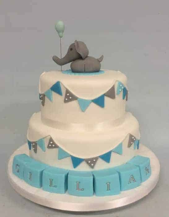 Christening cake 55