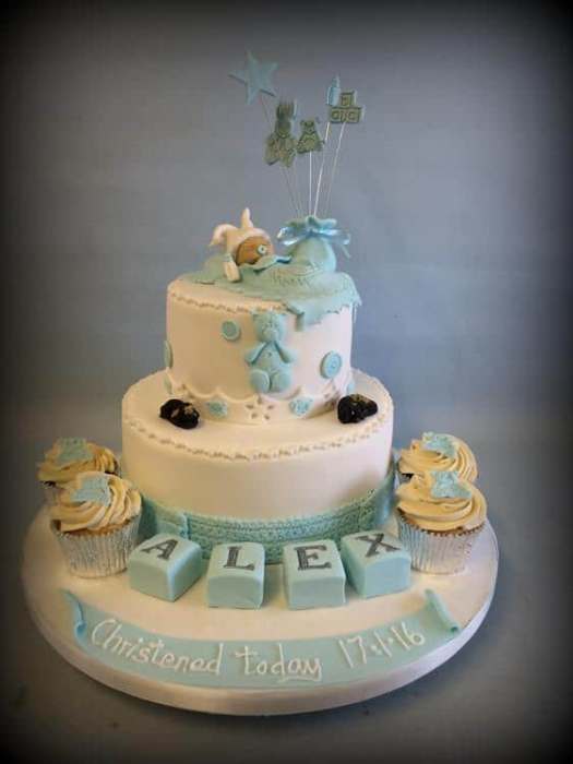 Christening cake 5