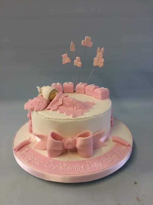 Christening cake 9
