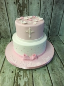 Christening cake baby shower cake