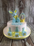 Christening cake baby shower cake