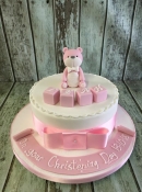 Christening cake baby shower cake