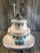 Christening cake baby shower cake