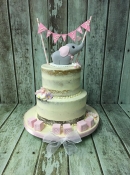 Christening cake baby shower cake