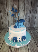 Christening cake baby shower cake